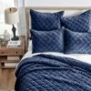 Navy Velvet Euro Sham - Set Of 2 - Levtex Home 1 Navy Velvet Euro Sham - Set Of 2 - Levtex Home -Levtex Home Sales GUEST 008860d5 38d8 4985 8eb3 d61ad183edd6
