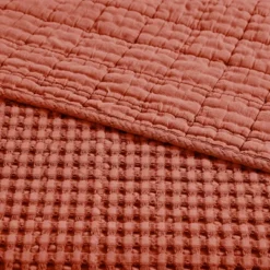 Mills Waffle Adobe Quilted Throw - Levtex Home 7 Mills Waffle Adobe Quilted Throw - Levtex Home -Levtex Home Sales GUEST 04f30770 a98c 4e58 8418 c1b73807e180