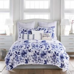 Riella Navy Euro Sham Set - Two Euro Shams - Levtex Home 5 Riella Navy Euro Sham Set - Two Euro Shams - Levtex Home -Levtex Home Sales GUEST 089a3ffc 559c 4841 b4e9 82ba69e91114