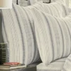 Rochelle Stripe Grey Quilted Euro Sham - 2pk - Levtex Home 1 Rochelle Stripe Grey Quilted Euro Sham - 2pk - Levtex Home -Levtex Home Sales GUEST 0fd7221b c7d3 4050 b36c 6ae00af3e54b