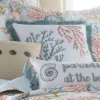 Bay Islands Coral Fringe Decorative Pillow - Levtex Home 2 Bay Islands Coral Fringe Decorative Pillow - Levtex Home -Levtex Home Sales GUEST 10ba5576 b758 41ae 8f0d 76428bbe5e5e