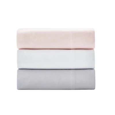 White Sateen King 4pc Sheet Set - Levtex Home 4 White Sateen King 4pc Sheet Set - Levtex Home - Image 2