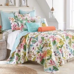 Malana Tropical Quilted Euro Sham - 2pk - Levtex Home 5 Malana Tropical Quilted Euro Sham - 2pk - Levtex Home -Levtex Home Sales GUEST 1f2a5fd7 4c33 47a9 a270 c13979a37787