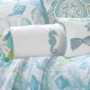 Ocean Springs - Seahorse Neck Roll Decorative Pillow - Levtex Home