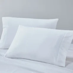 White Sateen Queen 4pc Sheet Set - Levtex Home