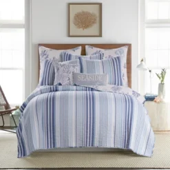 Zuma Beach Quilt And Pillow Sham Set - Levtex Home