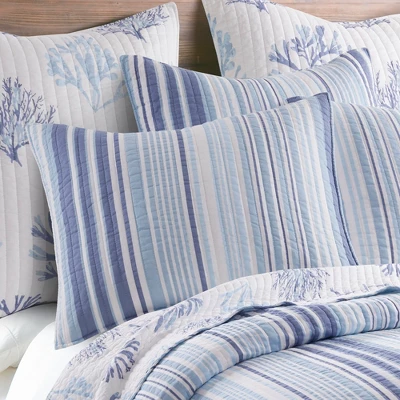 Zuma Beach Quilt And Pillow Sham Set - Levtex Home 4 Zuma Beach Quilt And Pillow Sham Set - Levtex Home - Image 2