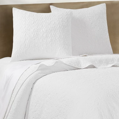 Emory White Euro Sham Set Of 2 - Levtex Home 3 Emory White Euro Sham Set Of 2 - Levtex Home