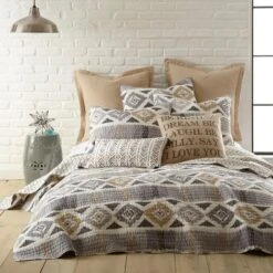 Santa Fe Standard Sham - Greys, Tan, And White - Levtex Home 5 Santa Fe Standard Sham - Greys, Tan, And White - Levtex Home -Levtex Home Sales GUEST 3f45d196 9c10 4814 966c 8f440c959de0 1