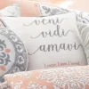 Darcy Veni Vidi Decorative Pillow - Levtex Home 1 Darcy Veni Vidi Decorative Pillow - Levtex Home -Levtex Home Sales GUEST 44985299 d9ef 4e5f 98a6 5be245640eeb