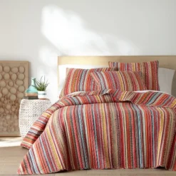Uluru Stripe Quilt And Pillow Sham Set - Levtex Home 15 Uluru Stripe Quilt And Pillow Sham Set - Levtex Home -Levtex Home Sales GUEST 49cc5d5d 1749 4eb2 8b28 8a1be7e4121e