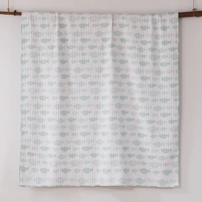 Aqua Breeze Quilt And Pillow Sham Set - Levtex Home 6 Aqua Breeze Quilt And Pillow Sham Set - Levtex Home - Image 4