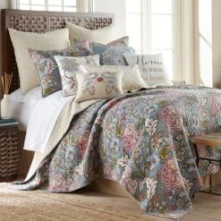 Calafel Floral Quilt And Pillow Sham Set - Levtex Home 12 Calafel Floral Quilt And Pillow Sham Set - Levtex Home -Levtex Home Sales GUEST 51b27863 4344 4a86 ad3d 64d9a29298a8
