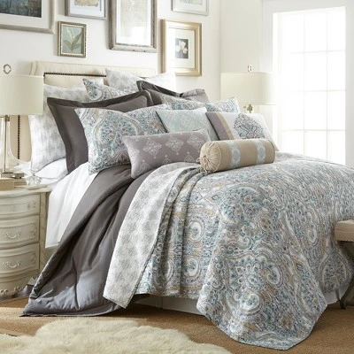 Rome Quilt And Pillow Sham Set - Levtex Home 8 Rome Quilt And Pillow Sham Set - Levtex Home - Image 7
