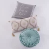 Briar Pleated Velvet Decorative Pillow - Levtex Home