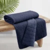 Mills Waffle Navy Quilted Throw - Levtex Home 1 Mills Waffle Navy Quilted Throw - Levtex Home -Levtex Home Sales GUEST 6625d764 0ef8 4efa 8832 a9895f81108f