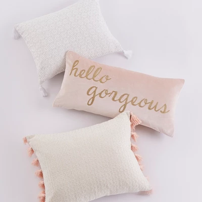 Fiori Hello Gorgeous Decorative Pillow - Levtex Home 4 Fiori Hello Gorgeous Decorative Pillow - Levtex Home - Image 2