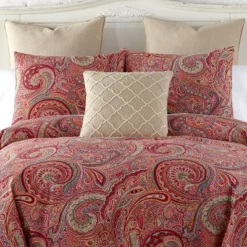 Spruce Red Duvet Set - Levtex Home