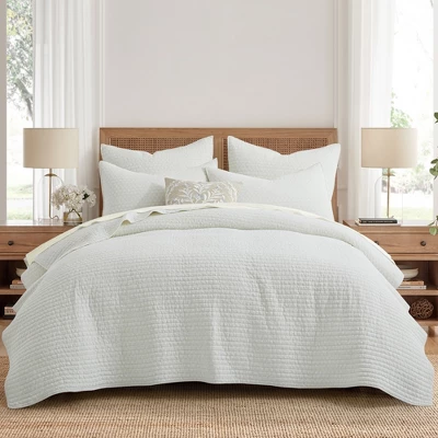 Eyelet Cream Euro Sham Set Of 2 - Levtex Home 5 Eyelet Cream Euro Sham Set Of 2 - Levtex Home - Image 3