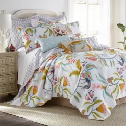 Melina Floral Quilted Euro Sham - 2pk - Levtex Home 5 Melina Floral Quilted Euro Sham - 2pk - Levtex Home -Levtex Home Sales GUEST 76940e8b ab70 4881 a166 75210658ab42
