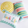 Summertime Beach Life Pillow- Levtex Home