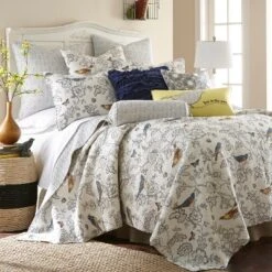 Mockingbird Floral Euro Sham Set Of 2 - Levtex Home 5 Mockingbird Floral Euro Sham Set Of 2 - Levtex Home -Levtex Home Sales GUEST 964461c6 29e6 4c8d 97fe b53bd2a76c4b