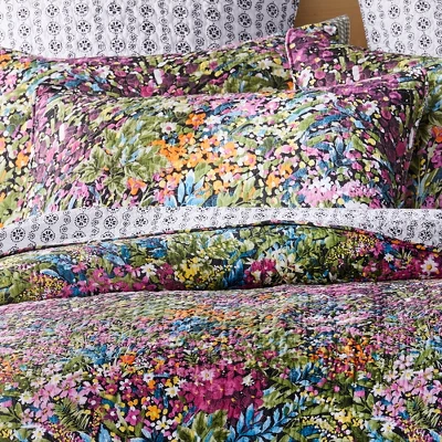 Basel Floral Quilt And Pillow Sham Set - Levtex Home 4 Basel Floral Quilt And Pillow Sham Set - Levtex Home - Image 2
