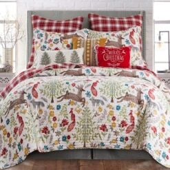 Folk Deer Holiday Quilt Set - Levtex Home 11 Folk Deer Holiday Quilt Set - Levtex Home -Levtex Home Sales GUEST 9f9e1ffa 1a40 4ec6 ad54 6b3b15c18b97