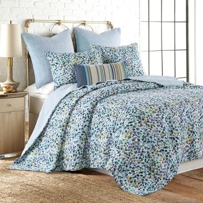 Calico Multicolored Quilt Set - Levtex Home 3 Calico Multicolored Quilt Set - Levtex Home