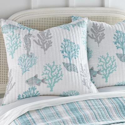 Cape Coral Euro Sham Set Of 2 - Levtex Home 3 Cape Coral Euro Sham Set Of 2 - Levtex Home