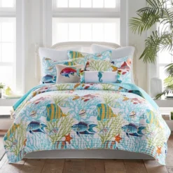 Beachwalk Quilt And Pillow Sham Set - Levtex Home 12 Beachwalk Quilt And Pillow Sham Set - Levtex Home -Levtex Home Sales GUEST b7c14bd0 bfdb 4474 8b53 d38517a16c9d