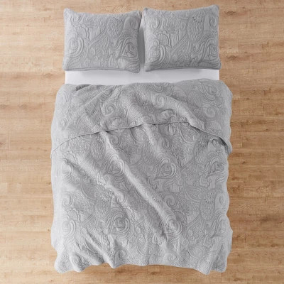 Perla Paisley Quilt And Pillow Sham Set - Levtex Home 4 Perla Paisley Quilt And Pillow Sham Set - Levtex Home - Image 2