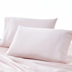 Pink Sateen Full 4pc Sheet Set - Levtex Home