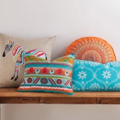 Mirage Green Woven Decorative Pillow - Levtex Home -Levtex Home Sales GUEST d5714e8c 2b5d 47e5 ba78 a0c287470fa9 1