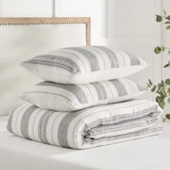 Monroe Stripe Grey Duvet Set - Levtex Home 12 Monroe Stripe Grey Duvet Set - Levtex Home -Levtex Home Sales GUEST dae8a82a 74c3 408c 85aa a7bcbe79a194