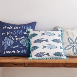 Laida Beach Fish Sea Me Decorative Pillow - Levtex Home 5 Laida Beach Fish Sea Me Decorative Pillow - Levtex Home -Levtex Home Sales GUEST dcf840d5 147e 4403 99b6 265d2f7e711e