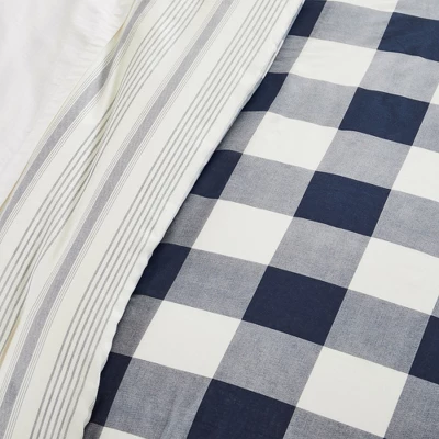 Camden Navy Duvet Set- Levtex Home 4 Camden Navy Duvet Set- Levtex Home - Image 3