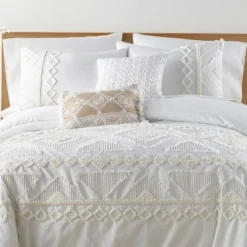 Harleson - Duvet Cover Set - Cream & White - Levtex Home 9 Harleson - Duvet Cover Set - Cream & White - Levtex Home -Levtex Home Sales GUEST f44d554e 6917 4a35 8bed 97843b530c7c