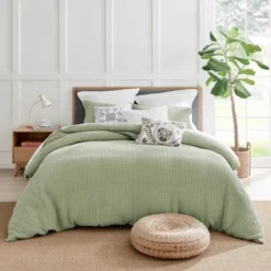 Mills Waffle Desert Sage Full/Queen Duvet Set - Levtex Home 11 Mills Waffle Desert Sage Full/Queen Duvet Set - Levtex Home -Levtex Home Sales GUEST f5ac2aad ab4e 4be4 8dc4 81c4eb280aa2